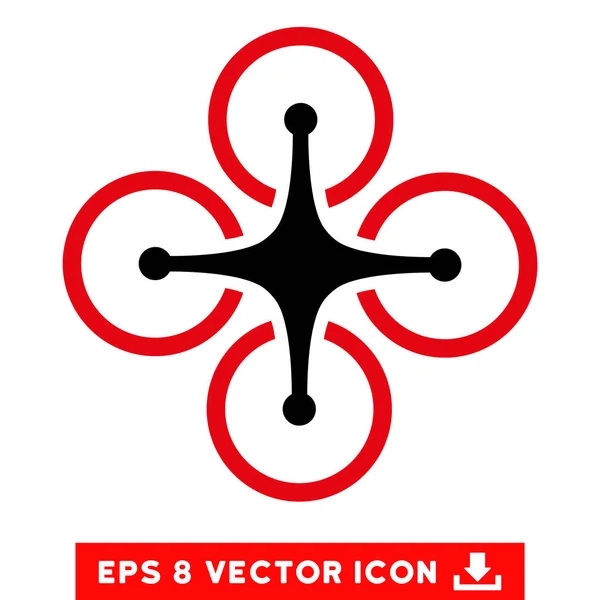 Airdrone Vector Eps icono — Vector de stock