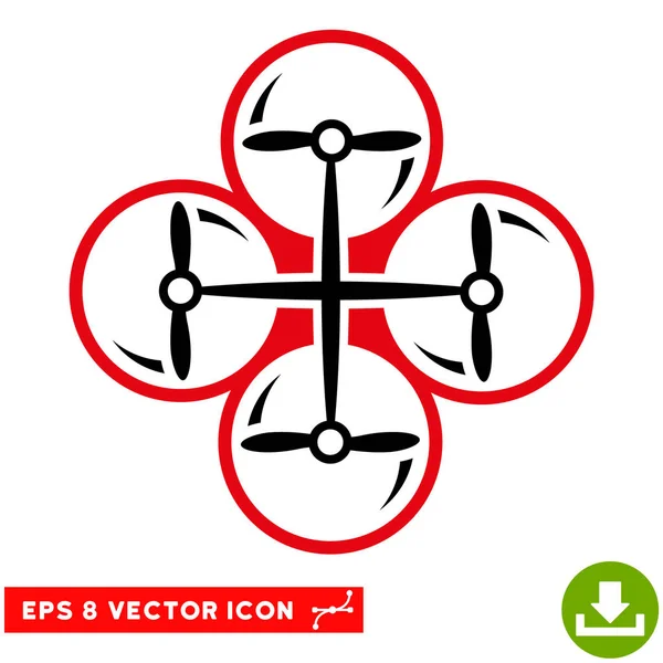 Drohne Schrauben Vektor eps Symbol — Stockvektor