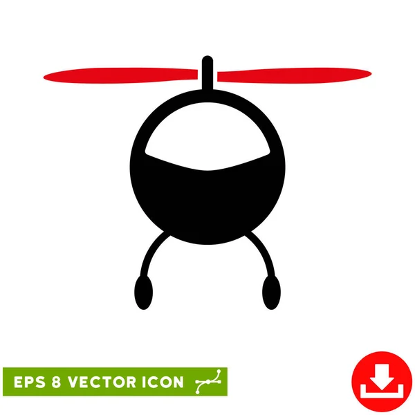 直升机矢量 Eps 图标 — 图库矢量图片
