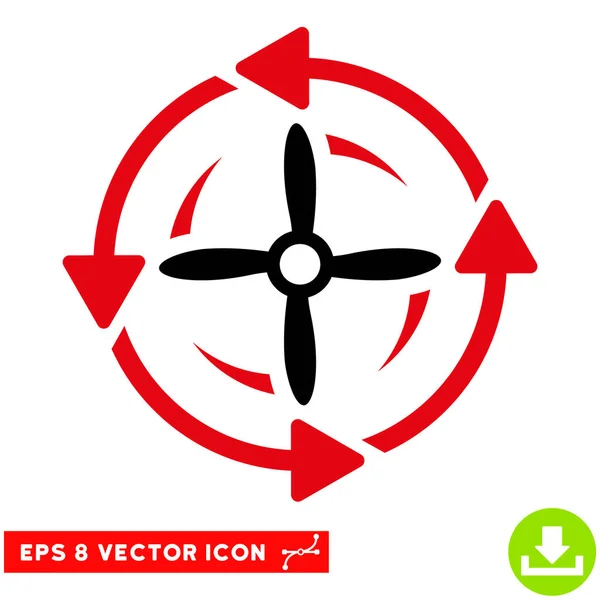 Parafuso Rotação Vector Eps Ícone — Vetor de Stock
