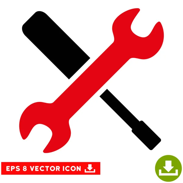 Verktygsikonen vektor Eps — Stock vektor