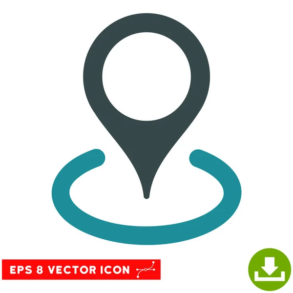 Местоположение вектор Eps значок — стоковый вектор