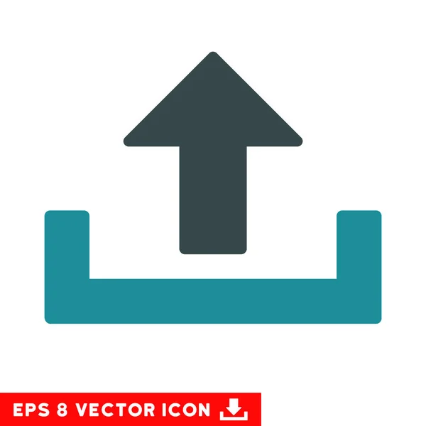 Vektor-eps-Symbol hochladen — Stockvektor