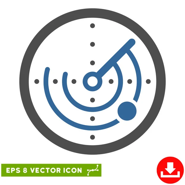 Icône radar vectoriel Eps — Image vectorielle