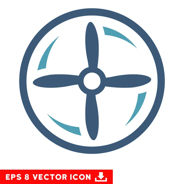 Drone Screw Rotation Vector Eps Icon — Stock Vector