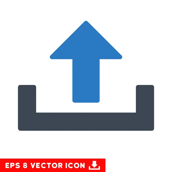 Vektor-eps-Symbol hochladen — Stockvektor