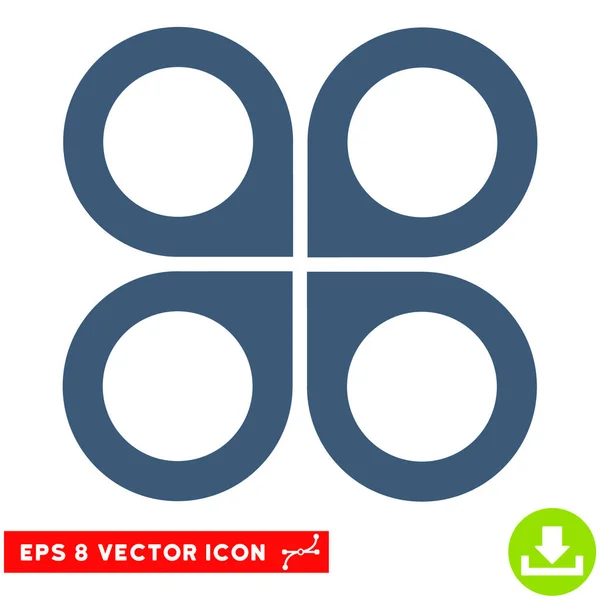 Векторная икона воздушных дронов — стоковый вектор