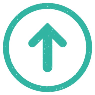 Simge lastik damgası yukarı ok