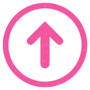 Simge lastik damgası yukarı ok