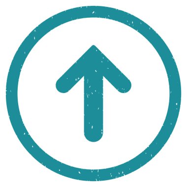 Simge lastik damgası yukarı ok