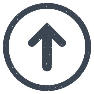 Simge lastik damgası yukarı ok