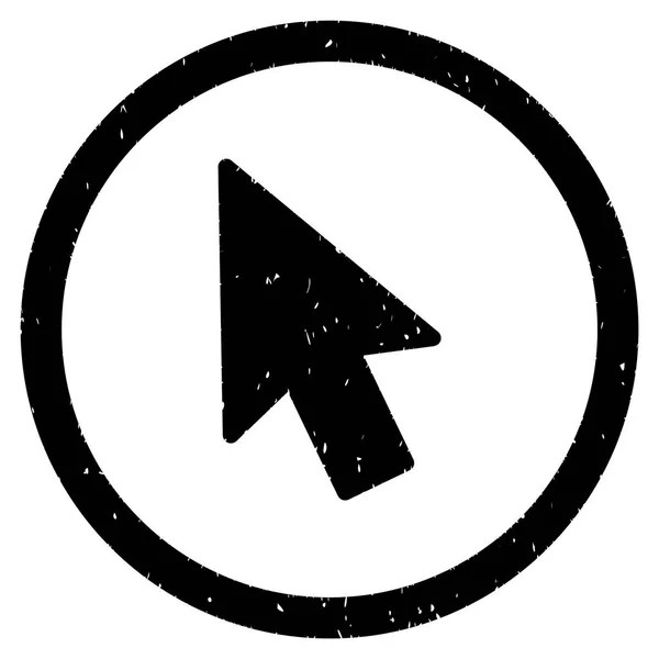 Muisaanwijzer pictogram Rubberstempel — Stockvector