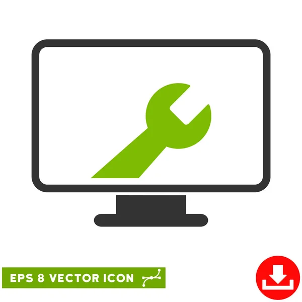 Desktop Optionen Vektor eps Symbol — Stockvektor