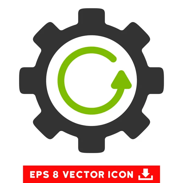 Gear Rotation Direction Vector Eps Icon — Vector de stoc