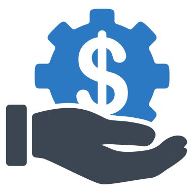 Geliştirme hizmet düz simgesi