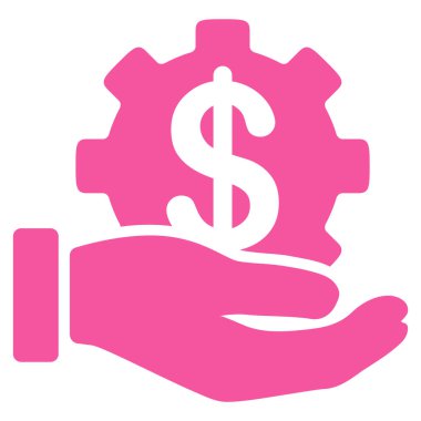 Geliştirme hizmet düz simgesi