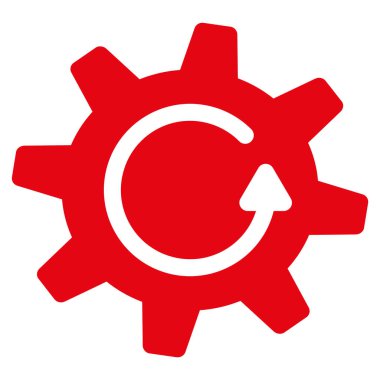 Karikatür döndürme yönünü düz simgesi