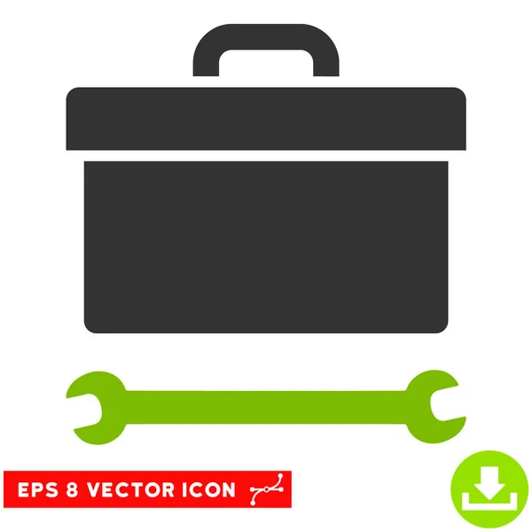 Toolbox Vector Eps Icon — Stock Vector