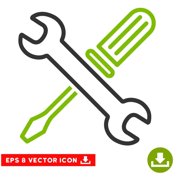 Justeringsverktyg vektor EPS-ikonen — Stock vektor