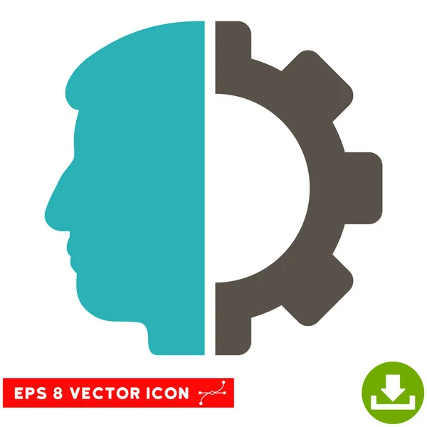 Android Head Vector Eps icono — Vector de stock