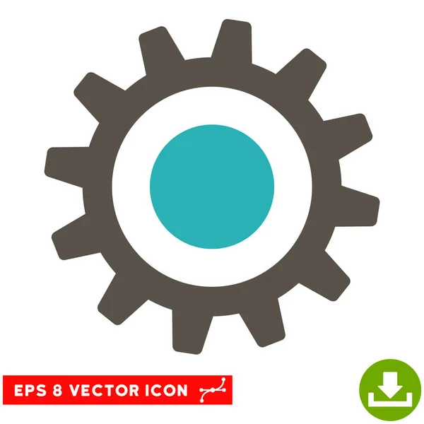 Cogwheel Vector Eps icono — Archivo Imágenes Vectoriales