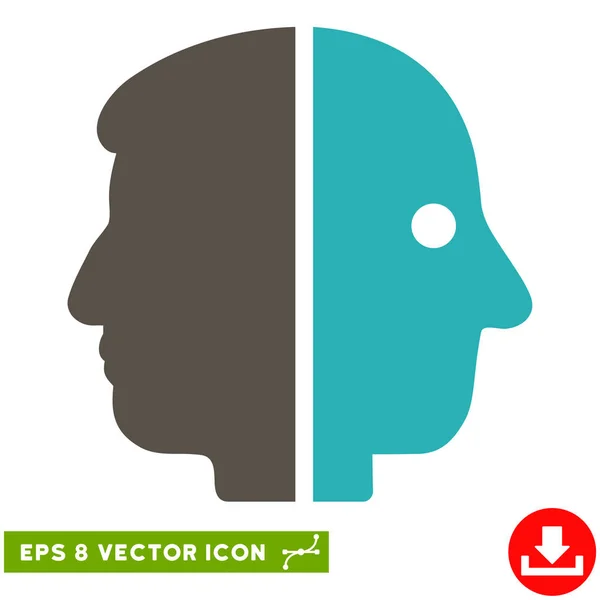 Icono de doble cara Vector Eps — Vector de stock