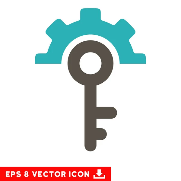 Nyckelalternativ vektor EPS-ikonen — Stock vektor