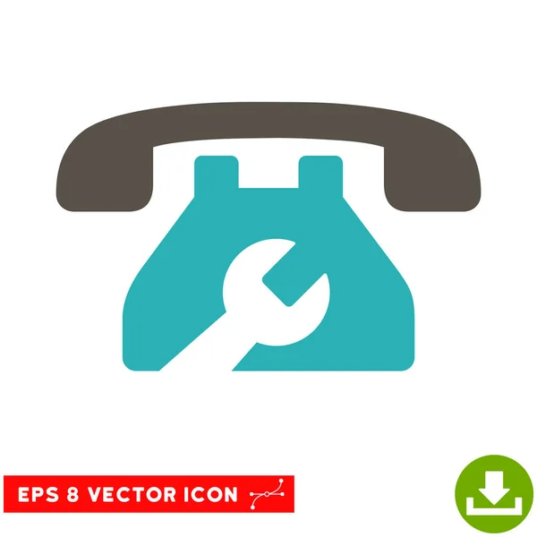 Reparatur Service Telefon Vektor eps Symbol — Stockvektor