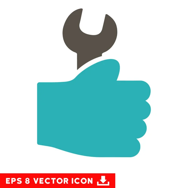 Serviço Mão Vector Eps Ícone — Vetor de Stock