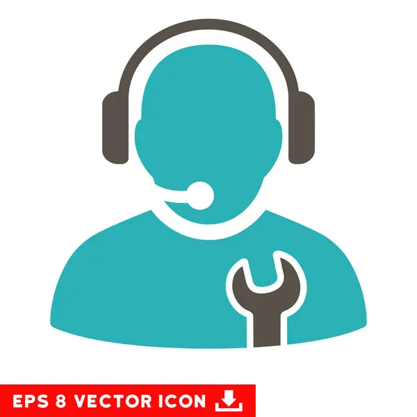 Service Operator Vector Eps Icon — Stock Vector