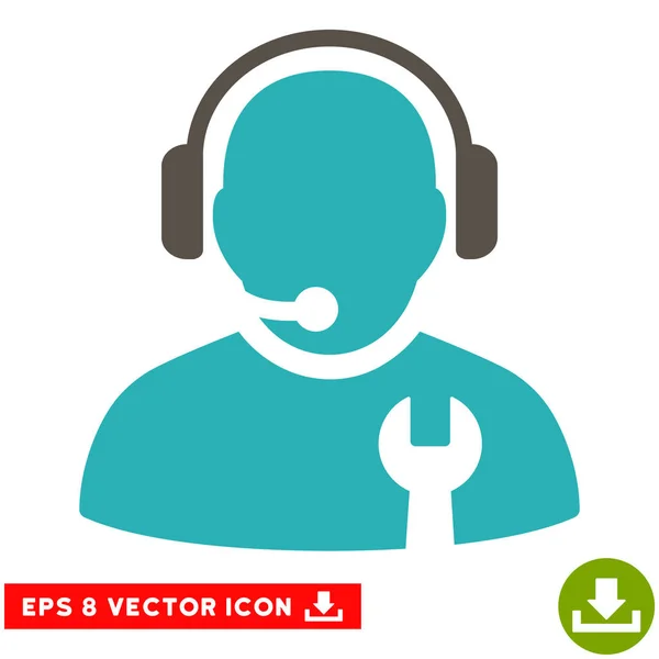 Оператор сервиса Vector Eps Icon — стоковый вектор