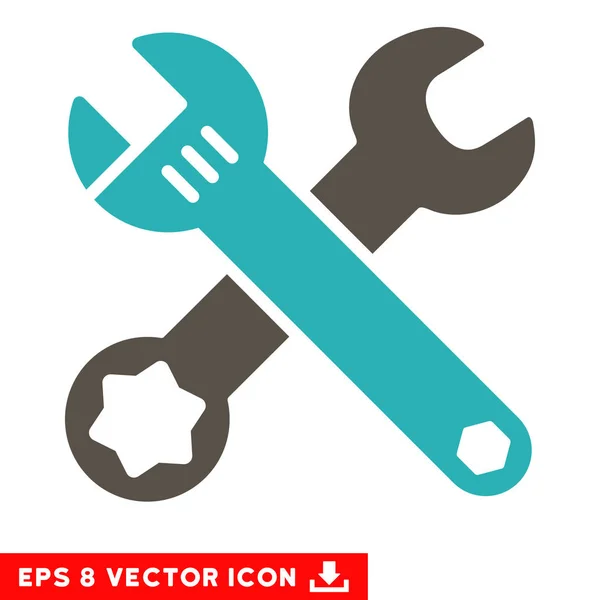 Momentsleutels Vector EPS-pictogram — Stockvector