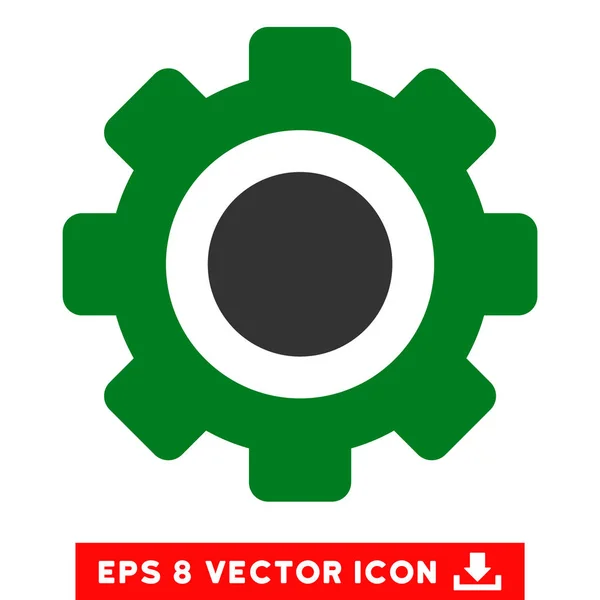 Ikona koła zębatego wektor Eps — Wektor stockowy