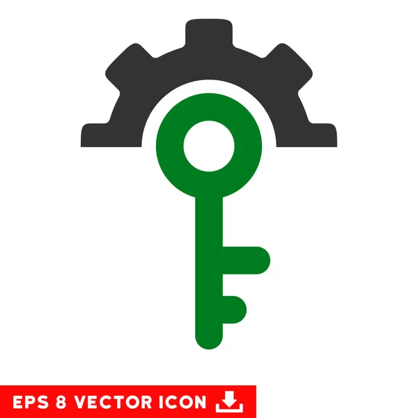 Schlüsseloptionen Vektor eps Symbol — Stockvektor