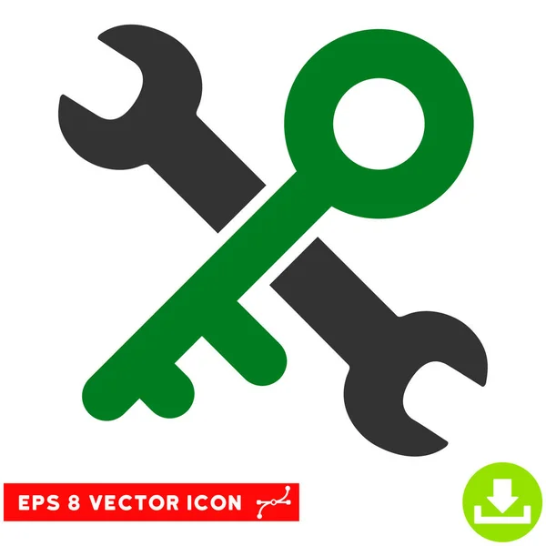 Herramientas clave Vector Eps icono — Vector de stock