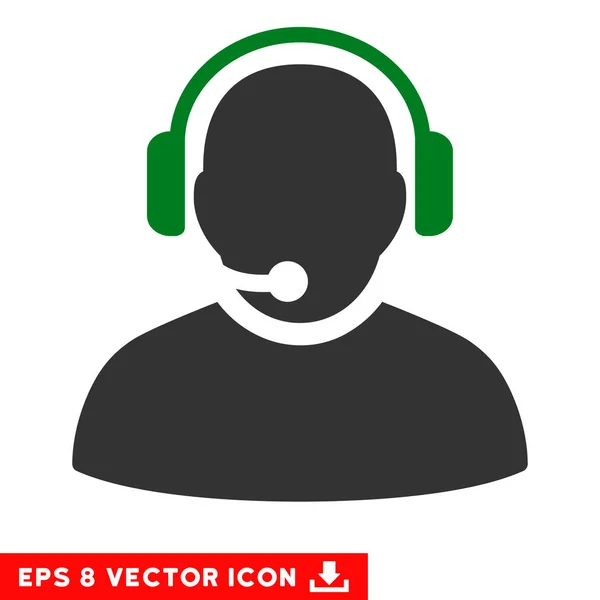 Operador Vector Eps Icon — Vector de stock