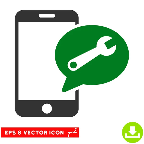 Phone Service SMS Vector Eps Icon — Stock Vector