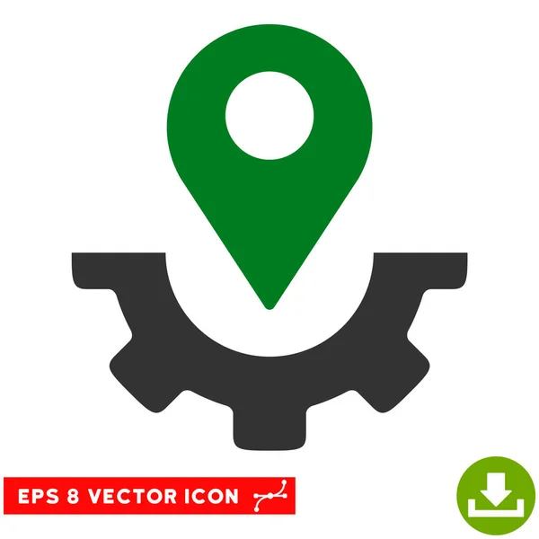 Карта обслуживания Векторный значок Eps — стоковый вектор
