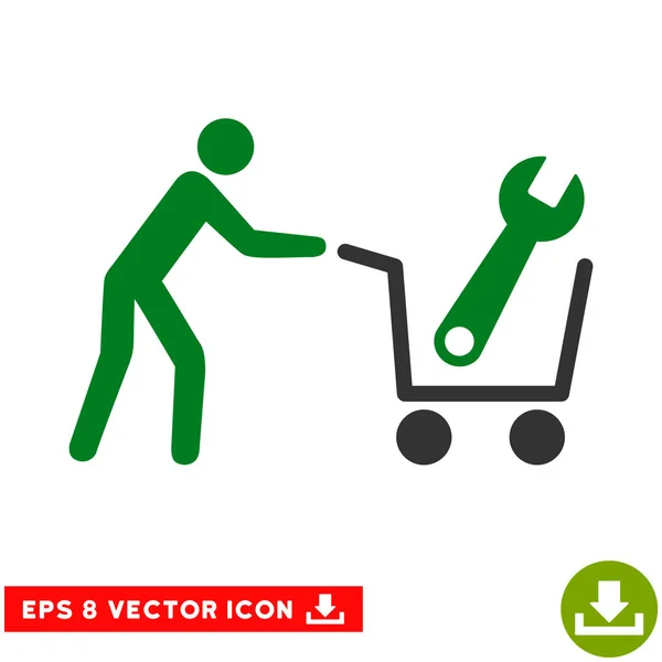 Herramientas Compras Vector Eps Icono — Vector de stock