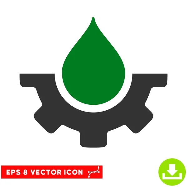 Serviço de água Vector Eps Icon — Vetor de Stock