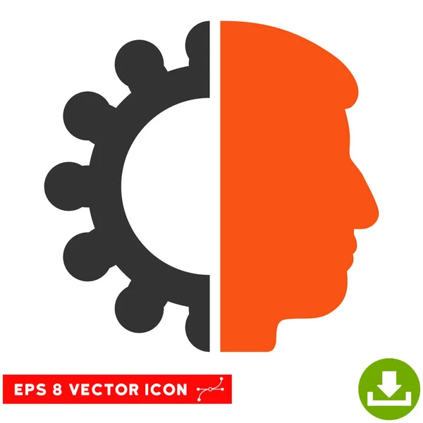 Icône Android Head Vector Eps — Image vectorielle