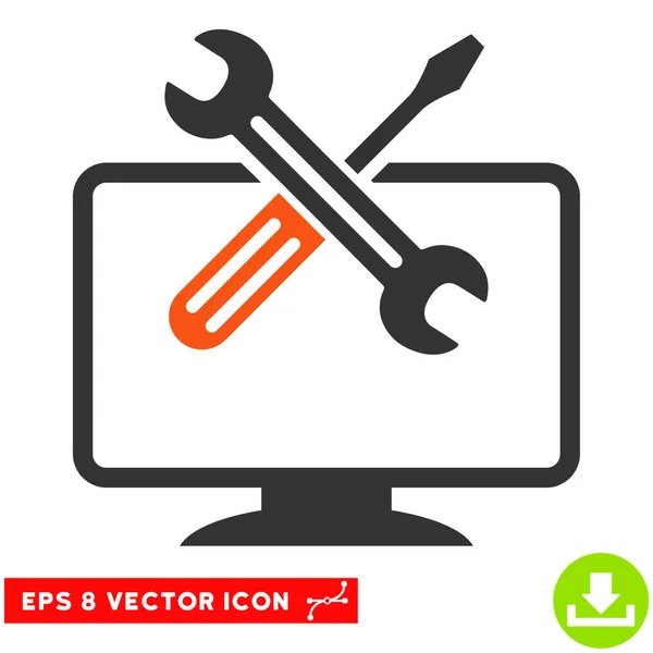 Herramientas informáticas Vector Eps Icono — Vector de stock