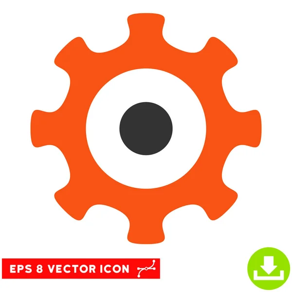 Gear Vector Eps Icon — Stock Vector