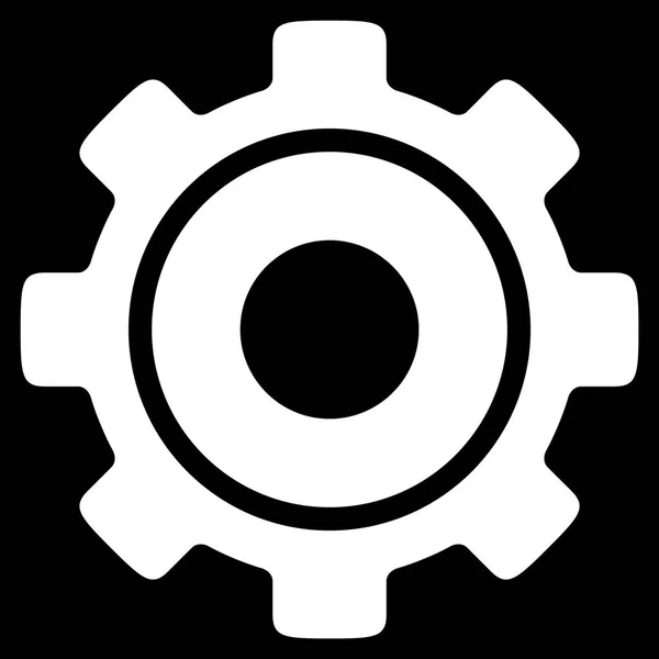 Cog Flat Icon — Stock Vector