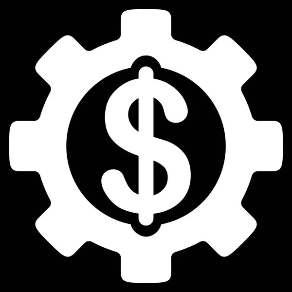 Ontwikkeling kosten platte pictogram — Stockvector