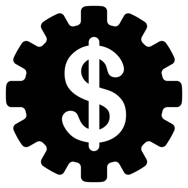 Ontwikkeling kosten platte pictogram — Stockvector