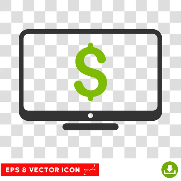 Finanzüberwachungsvektor eps-Symbol — Stockvektor