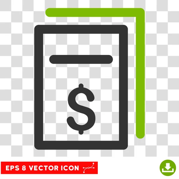 Preis Kopie Vektor eps Symbol — Stockvektor