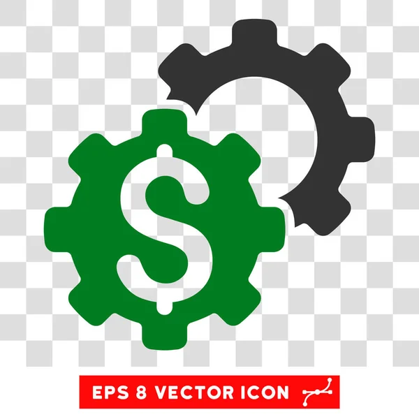 Configurações de banco Vector Eps Icon — Vetor de Stock