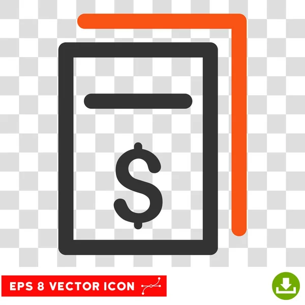 Preis Kopie Vektor eps Symbol — Stockvektor